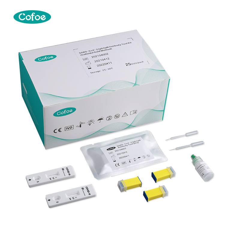 Home Quick Novel Kit per il test degli anticorpi IgG/IgM contro il coronavirus con approvato dalla FDA