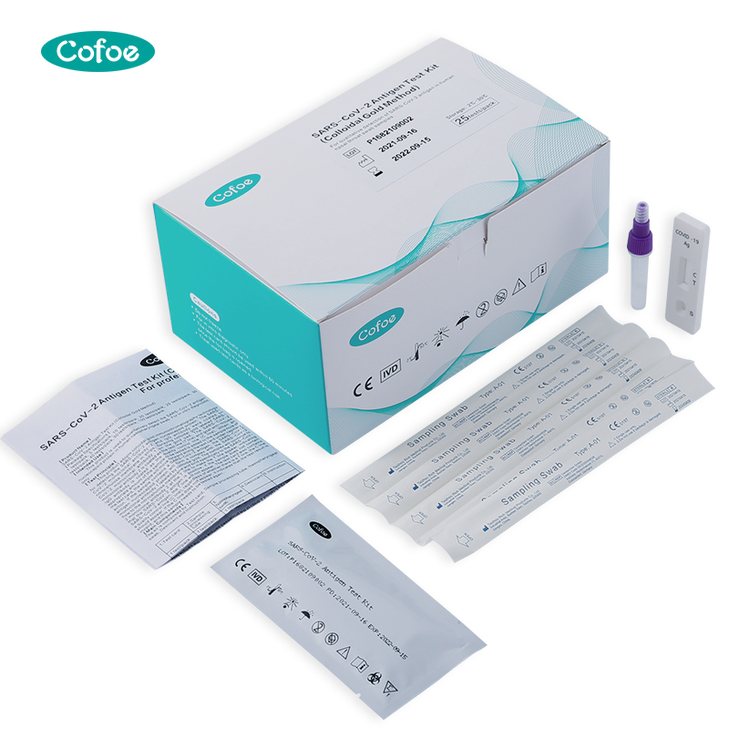 Kit diagnostico per il test dell'antigene SARS-CoV-2 dell'ospedale altamente assicurato (professionale)